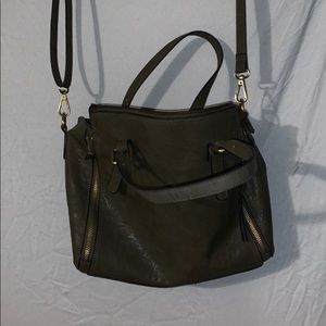 Hunter Green Crossbody